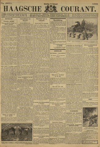 Haagsche Courant 1943-02-13