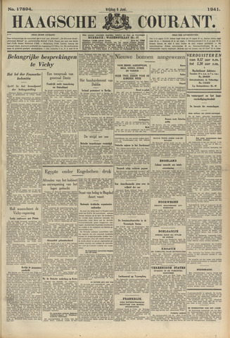 Haagsche Courant 1941-06-06