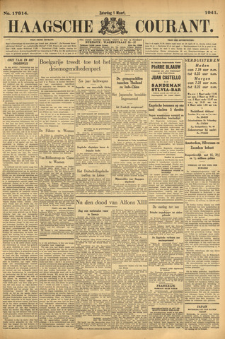Haagse Courant 1941-03-01