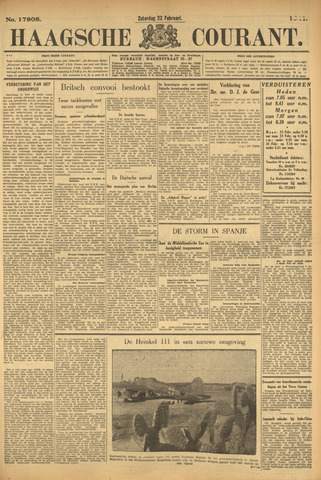 Haagse Courant 1941-02-22