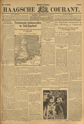 Haagsche Courant 1940-08-14
