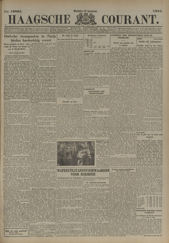 Haagse Courant 1944-08-28