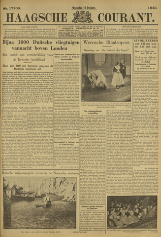 Haagsche Courant 1940-10-16