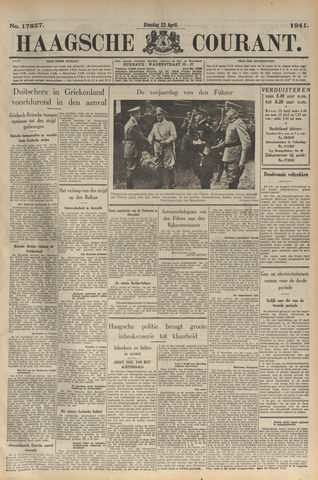 Haagse Courant 1941-04-22