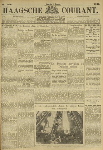 Haagsche Courant 1940-10-12