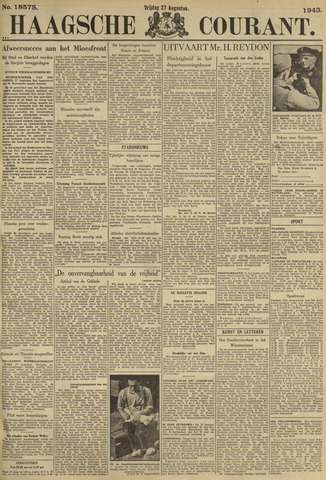 Haagsche Courant 1943-08-27