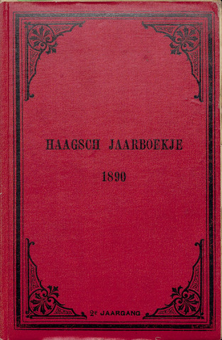 Jaarboeken geschiedkundige vereniging Die Haghe 1890-01-01