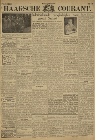 Haagsche Courant 1943-02-10
