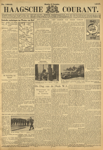 Haagsche Courant 1943-11-22
