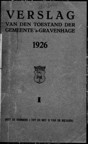 Jaarverslagen gemeente Den Haag 1926-01-01