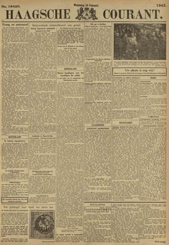 Haagsche Courant 1943-02-24