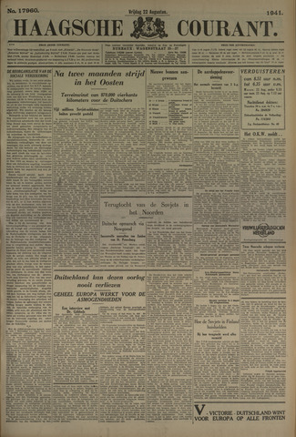 Haagsche Courant 1941-08-22