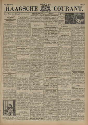 Haagsche Courant 1944-04-27