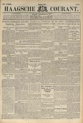 Haagsche Courant 1941-05-06