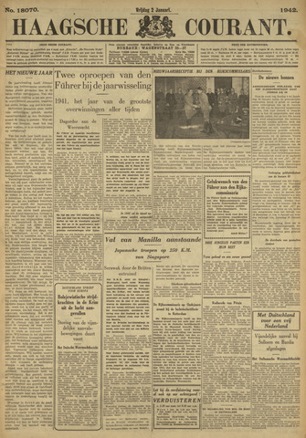 Haagse Courant 1942-01-02