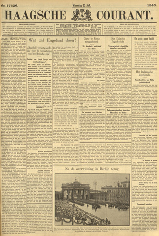 Haagsche Courant 1940-07-22