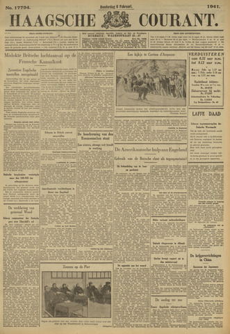 Haagse Courant 1941-02-06