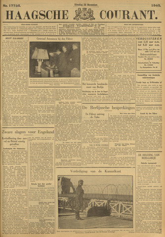 Haagsche Courant 1940-11-26