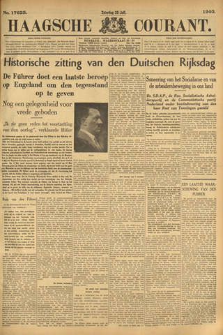 Haagsche Courant 1940-07-20