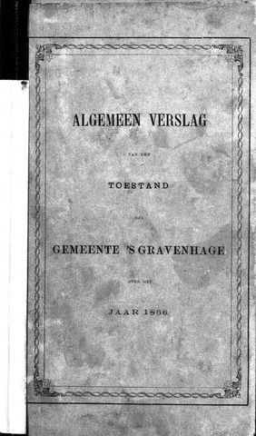 Jaarverslagen gemeente Den Haag 1866-01-01