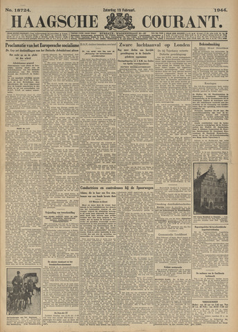 Haagsche Courant 1944-02-19