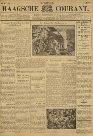Haagsche Courant 1940-11-23