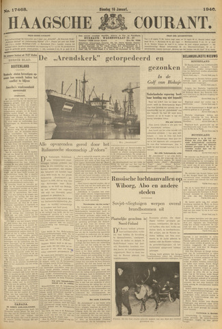 Haagse Courant 1940-01-16