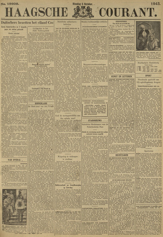 Haagse Courant 1943-10-05