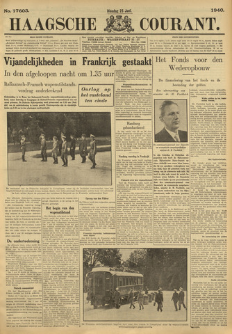 Haagsche Courant 1940-06-25