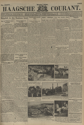 Haagsche Courant 1942-10-07