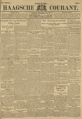 Haagse Courant 1941-10-23