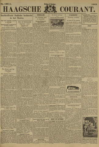 Haagse Courant 1943-10-08
