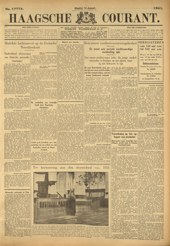 Haagsche Courant 1941-01-14