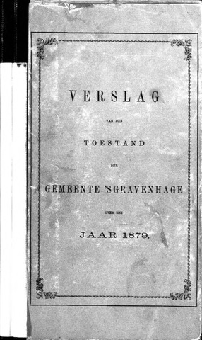 Jaarverslagen gemeente Den Haag 1879-01-01