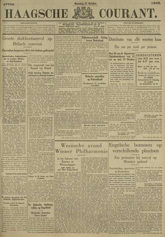 Haagsche Courant 1940-10-21