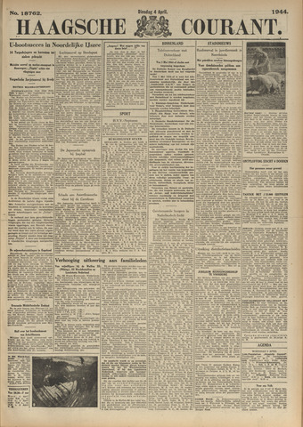 Haagse Courant 1944-04-04