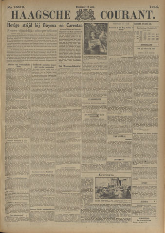 Haagsche Courant 1944-06-14