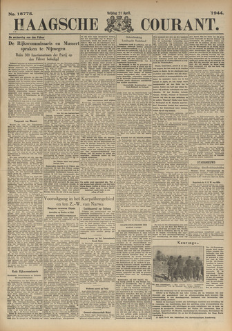 Haagse Courant 1944-04-21