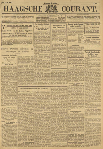 Haagse Courant 1941-10-08