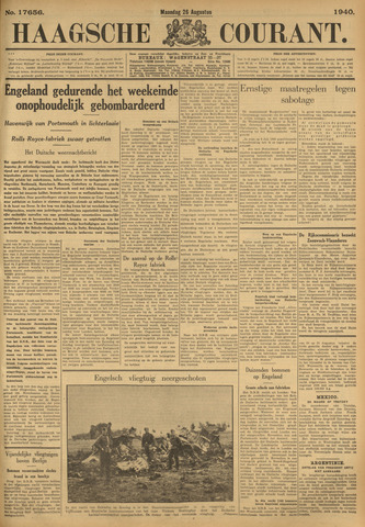 Haagsche Courant 1940-08-26