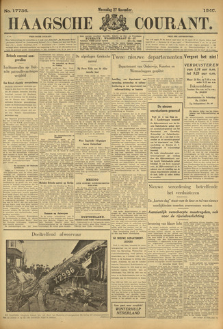 Haagse Courant 1940-11-27