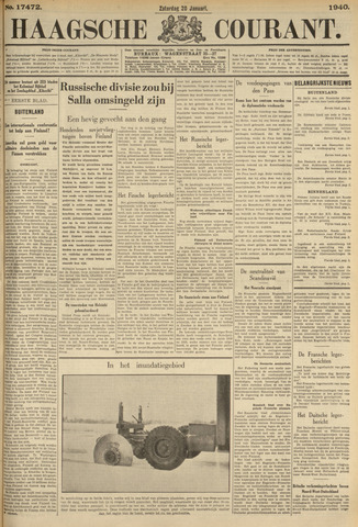 Haagsche Courant 1940-01-20