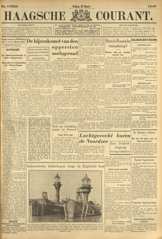 Haagse Courant 1940-03-29
