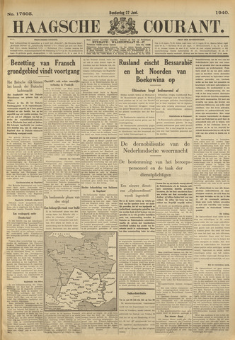 Haagsche Courant 1940-06-27