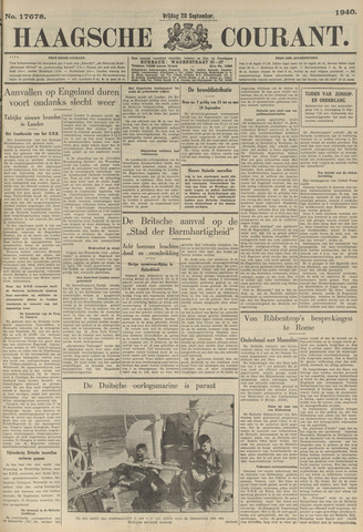 Haagsche Courant 1940-09-20