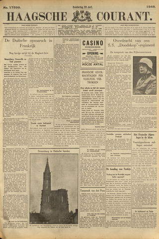 Haagse Courant 1940-06-20