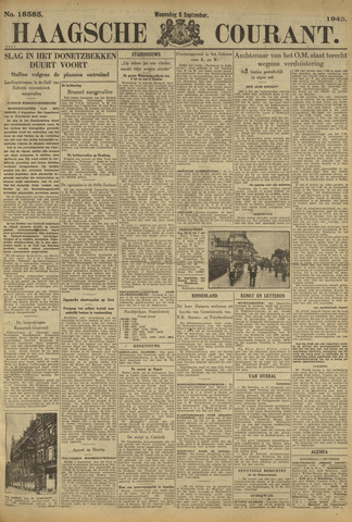 Haagse Courant 1943-09-08