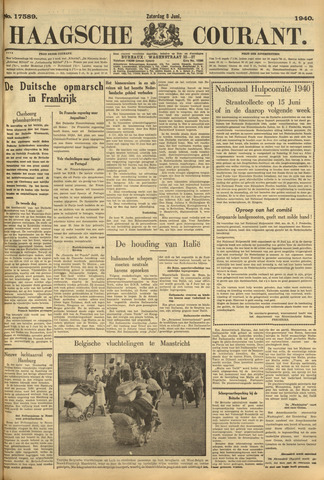 Haagse Courant 1940-06-08