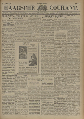 Haagse Courant 1944-08-01