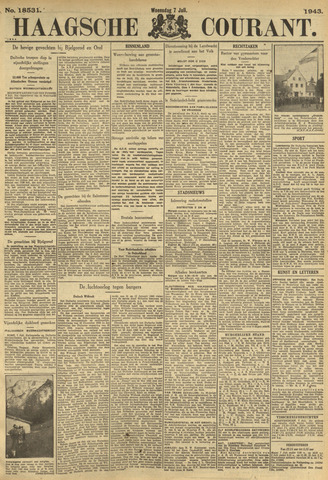 Haagsche Courant 1943-07-07